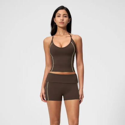 Currents Halter Yoga Set