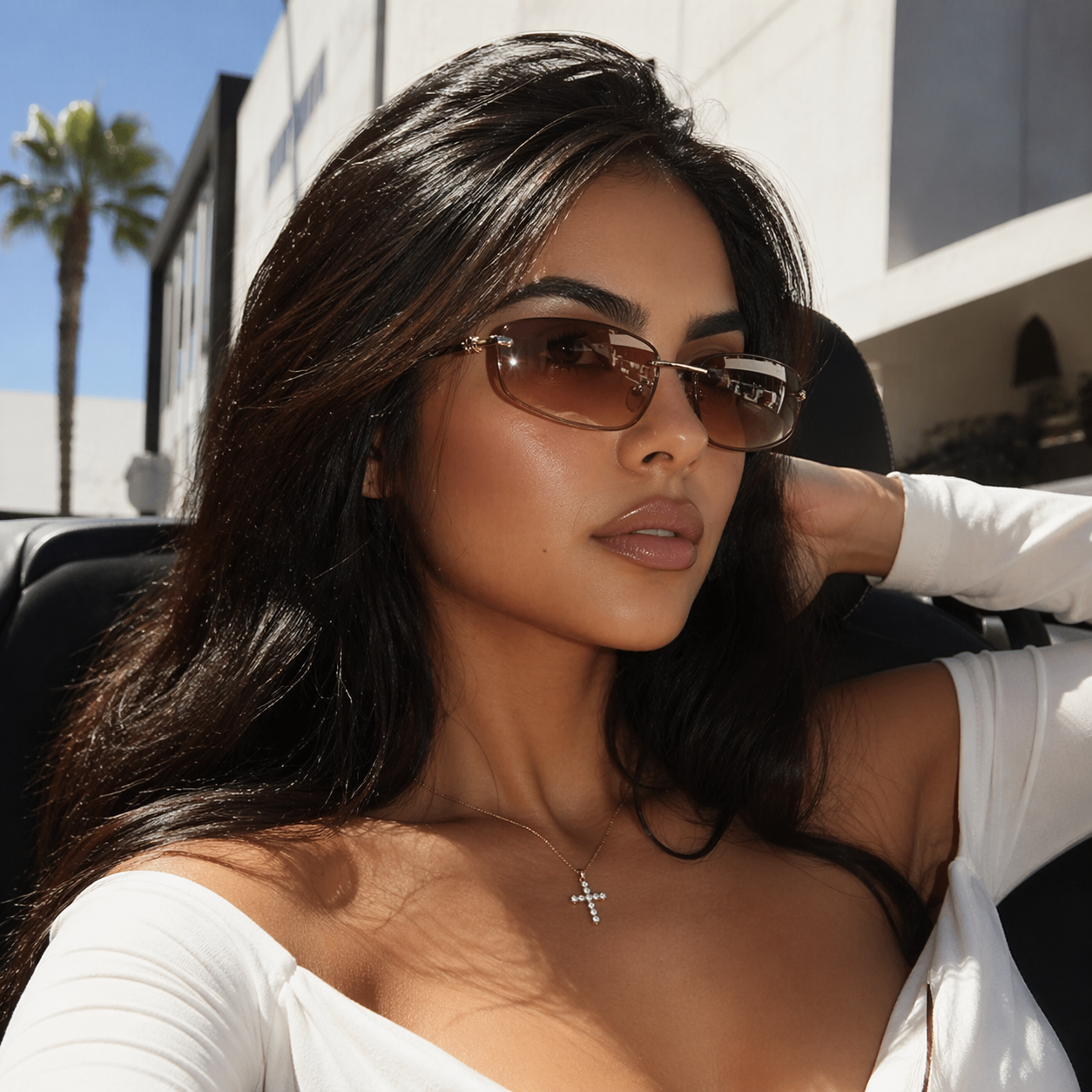 Oval Luxury Y2K Sunglasses