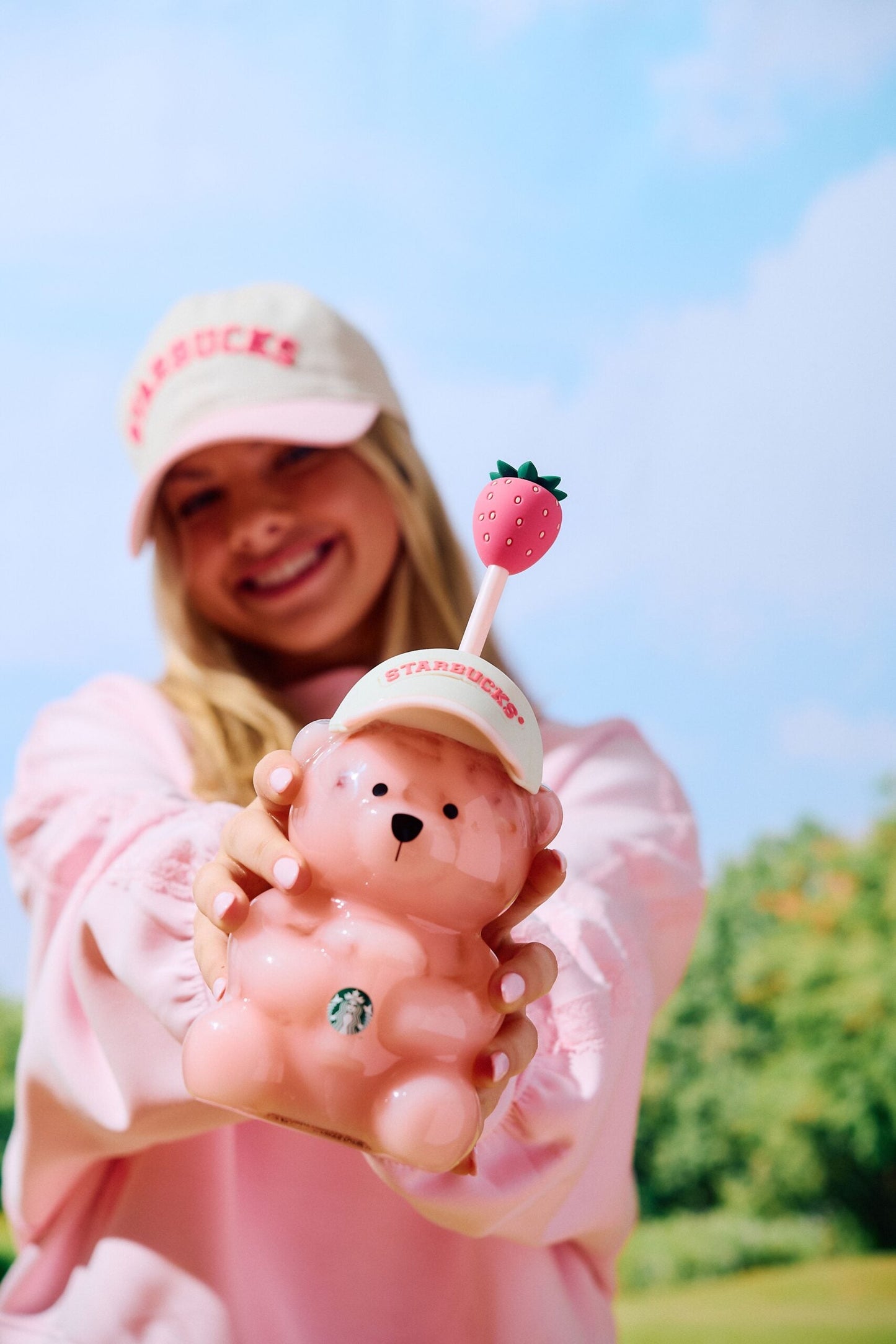 Strawberry Bearista Cup