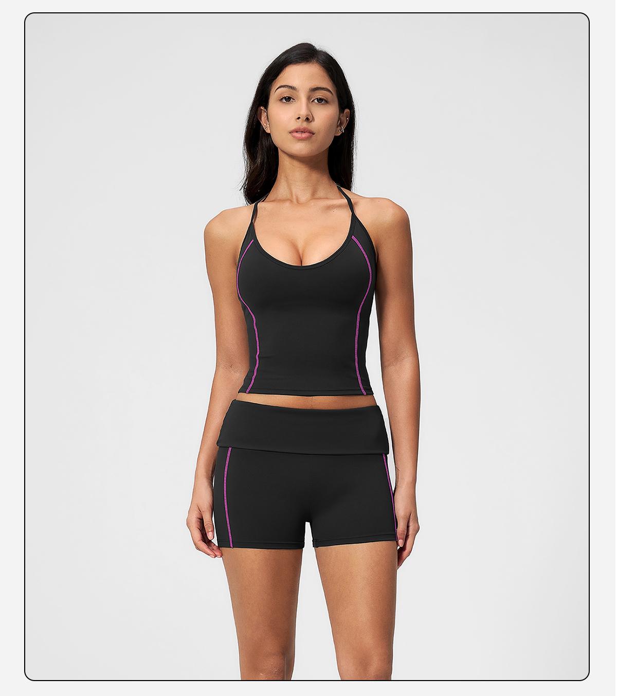 Currents Halter Yoga Set