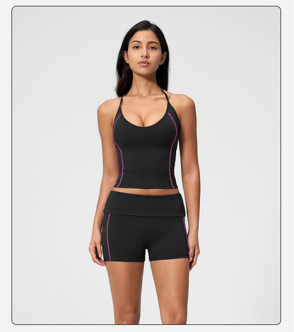 Currents Halter Yoga Set