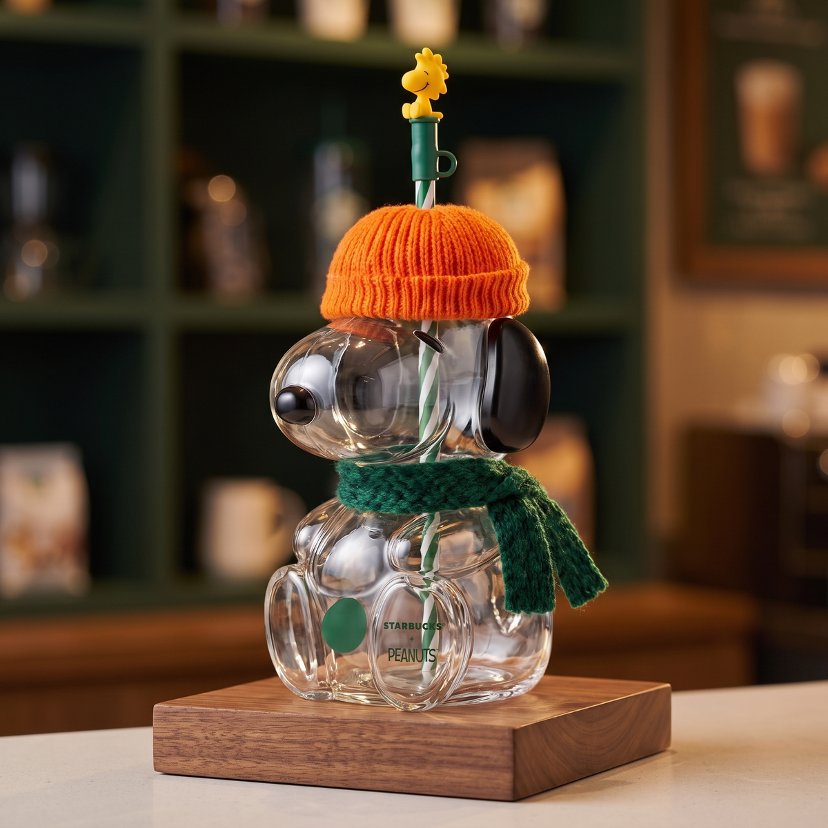 Snoopy Glass Cup - Bestie Deal!